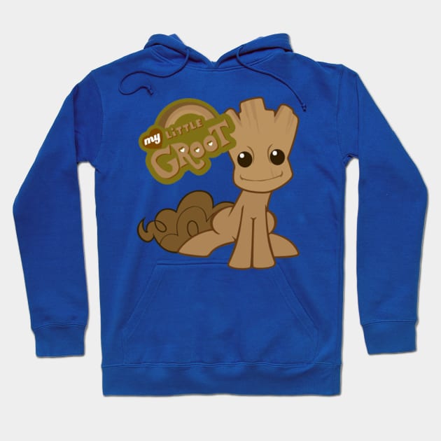 Guardians Of The Galaxy My Little Groot Pony Hoodie by Rebus28